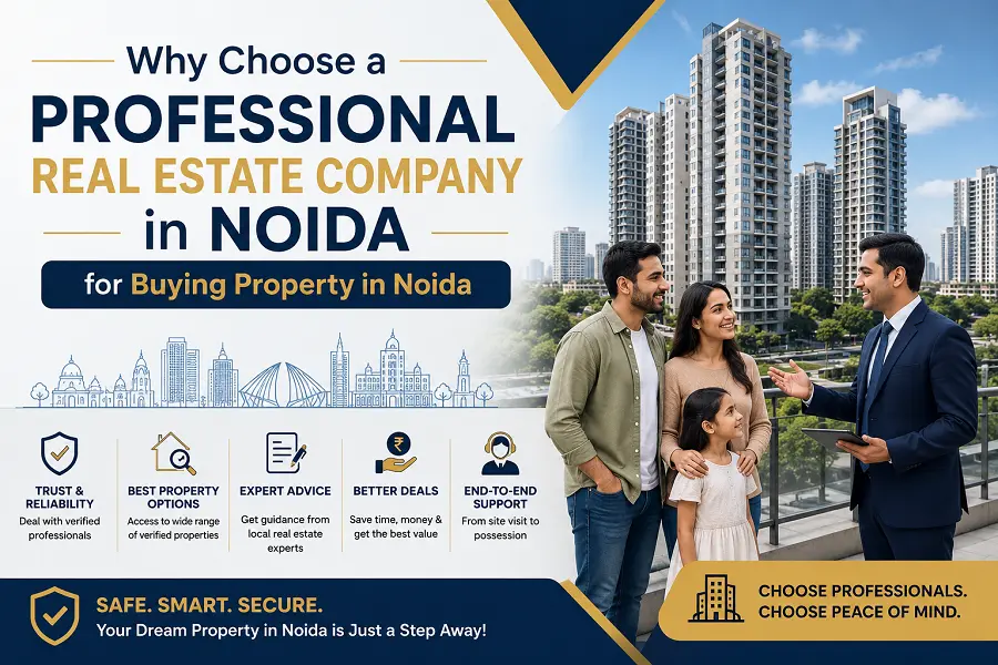 Company in Noida for Buying Property in Noida