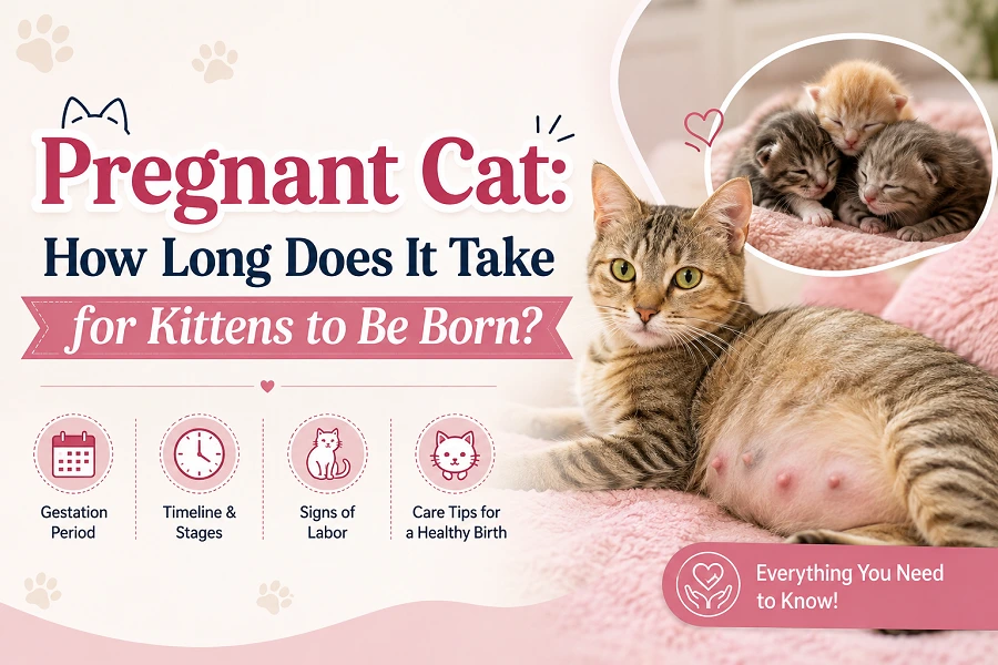 how long cats are pregnant